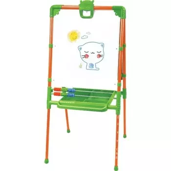 Доска знаний - Мольберт двусторонний 107,5 см М2Л/О2 оранжевый