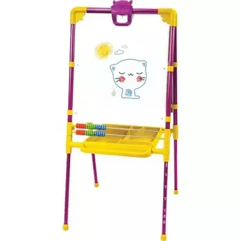 Доска знаний - Мольберт двусторонний 107,5 см М2Л/СН2 сиреневый