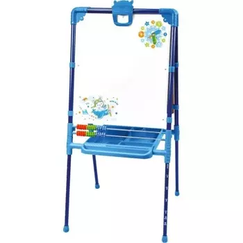 Доска знаний-мольберт "Растущий" со счетами, макс.выс. 107,5 см М2/С2 синий