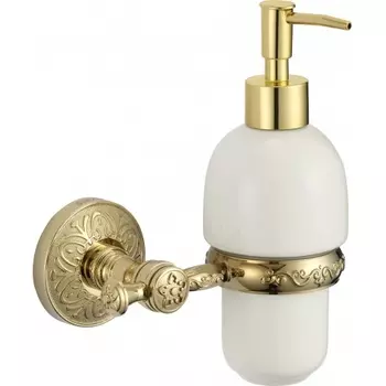 Дозатор для жидкого мыла с настенным держателем Savol 58b (S-005831B)