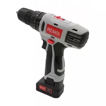 Дрель-шуруповерт аккумуляторная Ресанта ДА-24-2ЛК-У