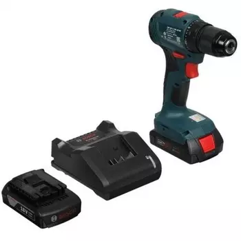 Дрель-шуруповерт Bosch GSR 185-LI кейс, 2 АКБ (06019K3000)