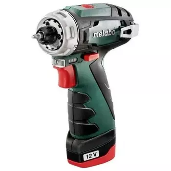 Дрель-шуруповерт Metabo Powermaxx BS Basic Set аккум. патрон:быстрозажимной (кейс в комплекте) (600080710)