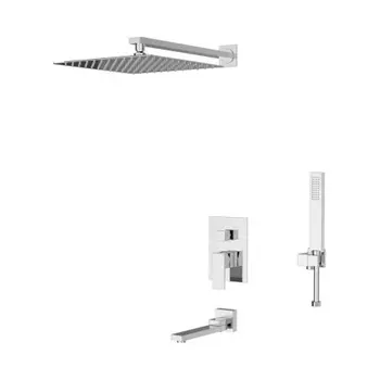 Душевая система D&K встраиваемая с изливом Bayern.Liszt (DA1515601A04)