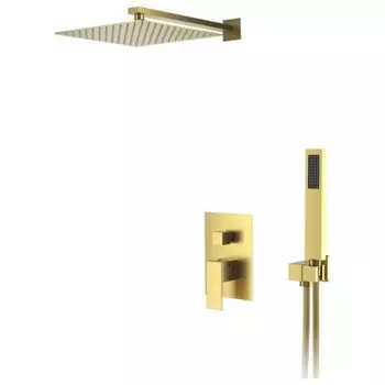 Душевая система для душа DK встраиваемая матовое золото Bayern.Liszt (DA1515707A04)