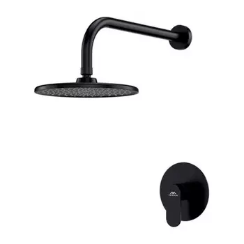 Душевая система FASHUN встраиваемая чёрная (A7185-7)