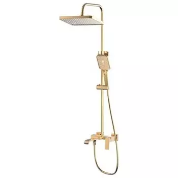 Душевая система HAIBA золотой (HB24575-5)