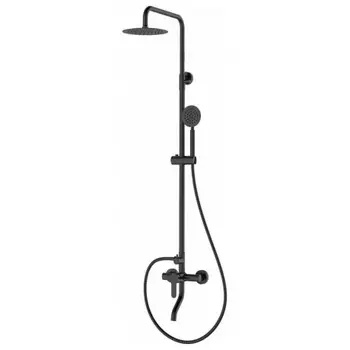 Душевая система с изливом RUSH Santiago (SUS1116-40Black)