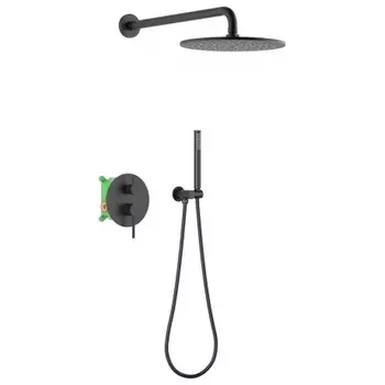 Душевая система Timo встроенная черный Saona (SX-2369/03SM)