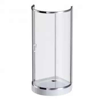 Душевое ограждение 95x95 AM.PM Like W83G-333-095CT профиль хром