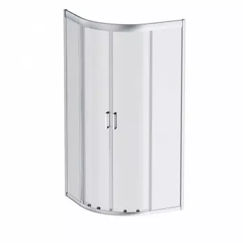 Душевое ограждение AM.PM Gem W90G-401-080WT серебристый