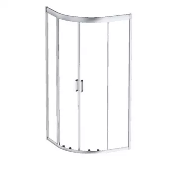 Душевое ограждение AM.PM Gem W90G-401-100WT серебристый