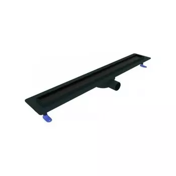 Душевой трап с комбинированным гидрозатвором Teymi Aina Prime черный 80 см под плитку T90011