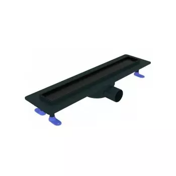 Душевой трап с комбинированным гидрозатвором Teymi Aina Prime черный 50 см под плитку T90009