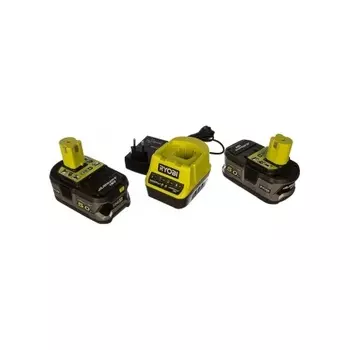 Два аккумулятора 5.0Aч Li-Ion + зарядное устройство RC18120, RC18120-250 5133003364 Ryobi ONE+