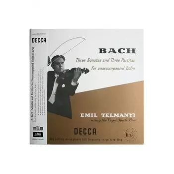 Emil Telmanyi - Bach: Three Sonatas And Three Partitas For Unaccompanied Violin (Box) (Analogue) (8 виниловая пластинка