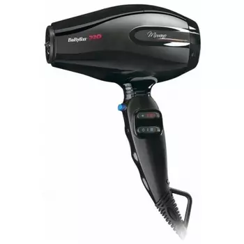 Фен Babyliss Pro Murano Ionic compact 2000Вт черный