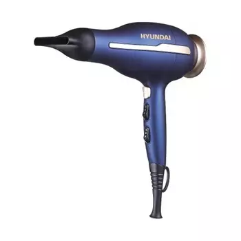 Фен Hyundai H-HDI0758 2400Вт синий/золотистый