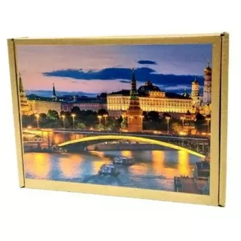 Фигурный деревянный пазл Alter Ego "Москва. Кремль" арт.8297