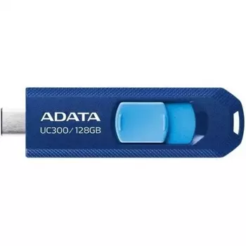 Флешка A-DATA 128GB (ACHO-UC300-128G-RNB/BU) UC300, USB 3.2/TypeC, синий/голубой