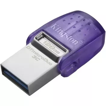 Флешка Kingston 128Gb DTDUO3CG3/128GB USB Type-C 3.2 Gen 1/USB 3.2 Gen 1