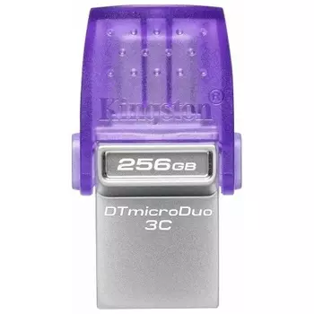 Флешка Kingston 256Gb DTDUO3CG3/256GB USB Type-C 3.2 Gen 1/USB 3.2 Gen 1