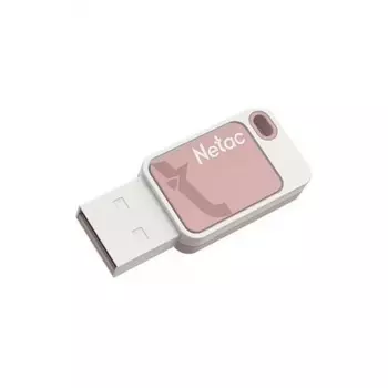 Флешка Netac UA31 32Gb (NT03UA31N-032G-20PK), USB2.0, розовая