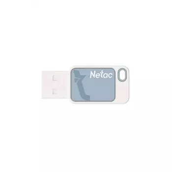 Флешка Netac UA31 64Gb (NT03UA31N-064G-20BL), USB2.0, голубая