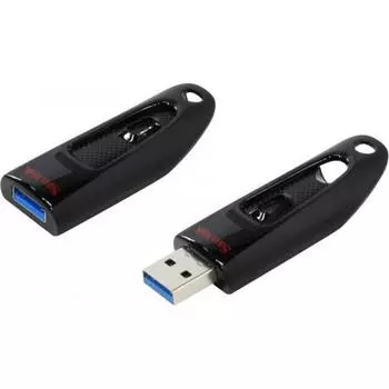 Флешка SanDisk Ultra 128Gb (SDCZ48-128G-U46) USB3.0 черный