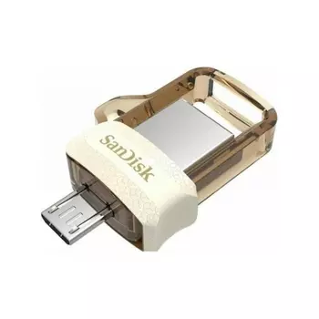 Флешка SanDisk Ultra Dual Drive 64GB (SDDD3-064G-G46GW) White-Gold