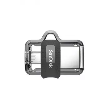 Флешка SanDisk Ultra Dual Drive m3.0 256GB Grey & Silver