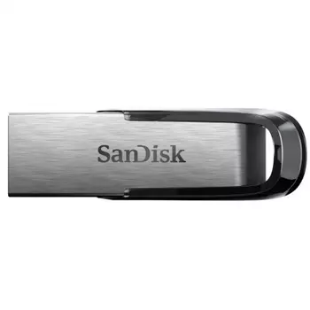 Флешка SanDisk Ultra Flair 128GB (SDCZ73-128G-G46) USB 3.0 черный/серебристый