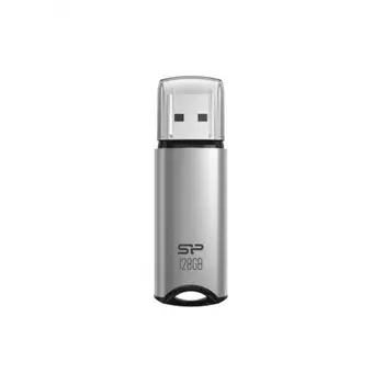 Флешка Silicon Power 128Gb Marvel M02 SP128GBUF3M02V1S, Silver