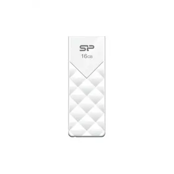 Флешка Silicon Power 16Gb Ultima U03 SP016GBUF2U03V1W USB2.0 white