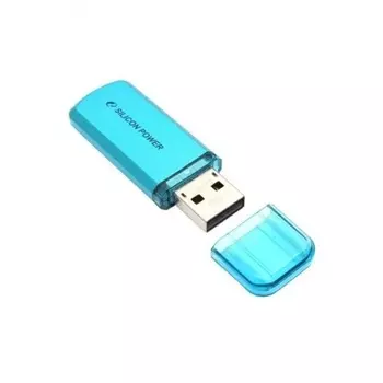 Флешка Silicon Power 32Gb Helios 101 SP032GBUF2101V1B USB3.0 blue