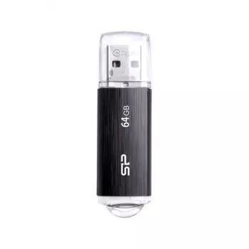 Флешка Silicon Power 64Gb Ultima U02 SP064GBUF2U02V1K USB2.0 black