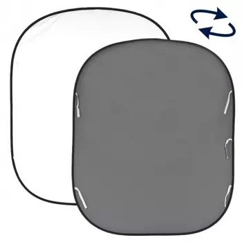 Фон складной Lastolite LL LB67GW 1.8x2.15м белый/серый