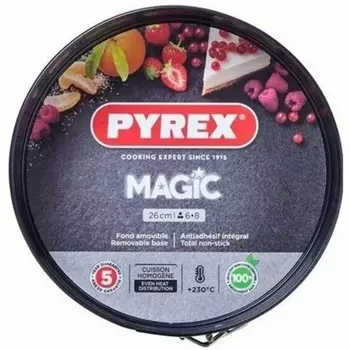 Форма со съемным дном Pyrex Magic MG26BS6/E004 26см хорошее состояние