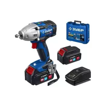 Гайковерт бесщеточный ЗУБР кейс, Профессионал (GB-500-42)