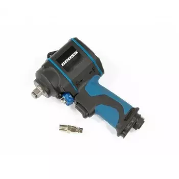 Гайковёрт пневматический ударный G985, 1/2",Twin Hammer, 610 Нм, 9000 об/мин, композитный// Gross