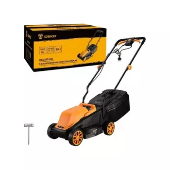 Газонокосилка электрическая DEKO DKLM1600, 1600Вт, 320мм