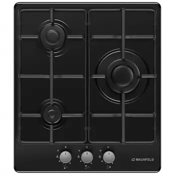 Газовая варочная поверхность Maunfeld EGHE.43.3STS-EB черный