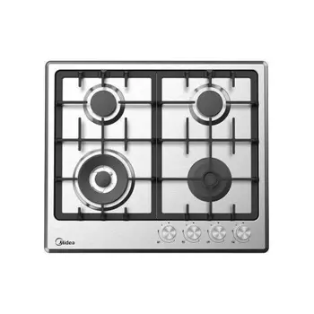 Газовая варочная поверхность Midea MG643TX нержавеющая сталь