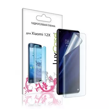 Гидрогелевая пленка LuxCase для Xiaomi 12X 0.14mm Front Transparent 90326
