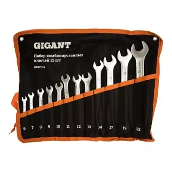 Gigant Набор комбинированных ключей 12 шт GCWS12/1
