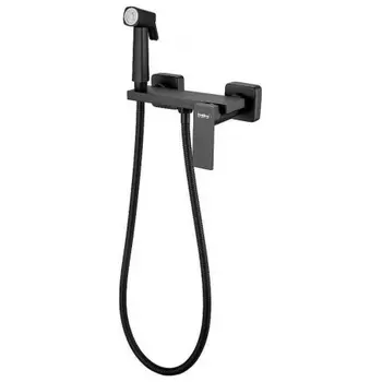 Гигиенический душ со смесителем Haiba черный (HB5517-7)