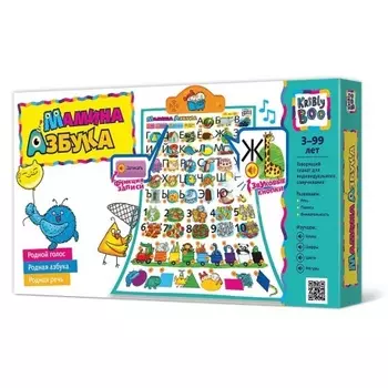Говорящий плакат "Мамина Азбука" арт.48308 Kribly Boo