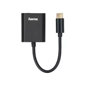 Хаб-разветвитель USB 2.0 Hama 00135748 1порт. черный