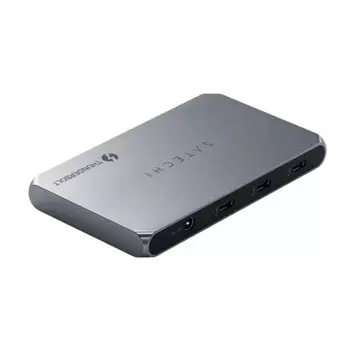 Хаб Satechi Thunderbolt 4 Slim Hub. Цвет: серый космос
