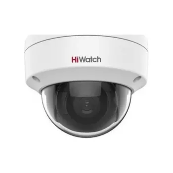 HiWatch DS-I202(E)(2.8 mm) Уличная купольная IP-камера, 1920х1080, 2 Мп, CMOS, PoE, до 30 м, IP67, IK10